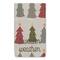 Sweater Weather Cream Tree Pattern Tea Towel Set